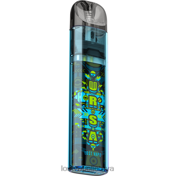 Lost Vape Disposable - Lost Vape URSA Nano meno pod rinkinys aqua blue x pachinko art 20V88258