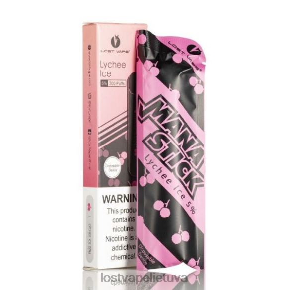 Lost Vape Vilnius - Lost Vape Mana pagaliukas vienkartinis | 300 įkvėpimų | 1,2 ml ličių ledas 5% 20V88522
