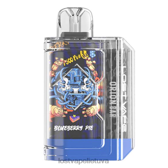 Lost Vape Customer Service - Lost Vape Orion baras vienkartinis | 7500 pūkų | 18 ml | 50 mg mėlynių pyragas 20V8863