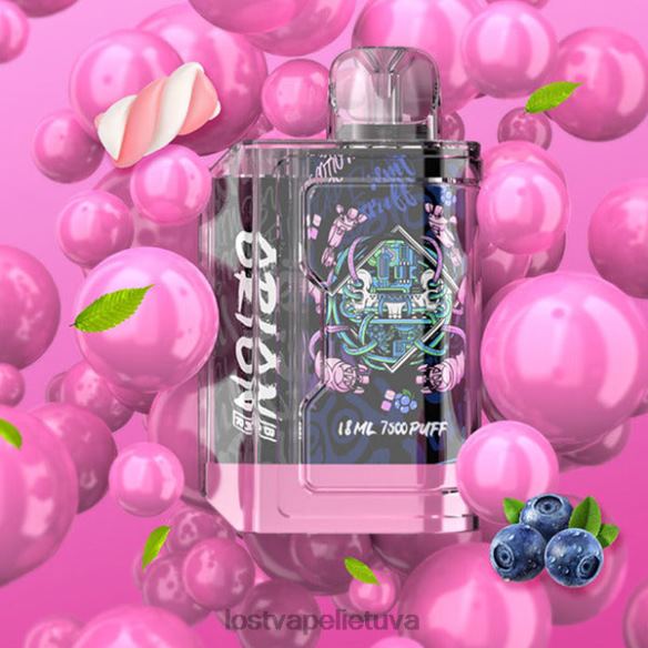Lost Vape Disposable - Lost Vape Orion baras vienkartinis | 7500 pūkų | 18 ml | 50 mg mėlyna cukraus vata 20V8878