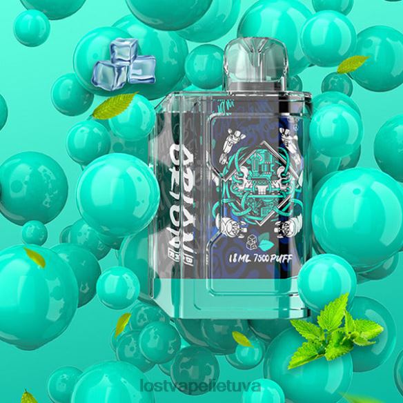 Lost Vape Lietuva - Lost Vape Orion baras vienkartinis | 7500 pūkų | 18 ml | 50 mg mėlyna mėta 20V8881