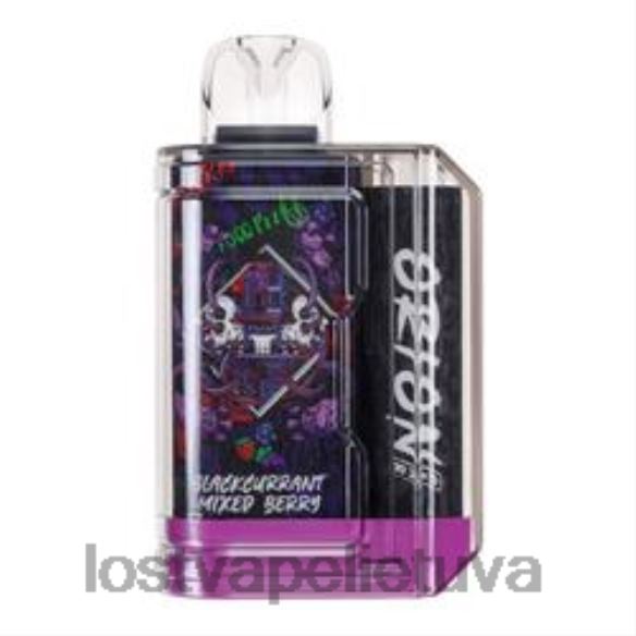 Lost Vape Near Me - Lost Vape Orion baras vienkartinis | 7500 pūkų | 18 ml | 50 mg juodųjų srovių mišrios uogos 20V8869