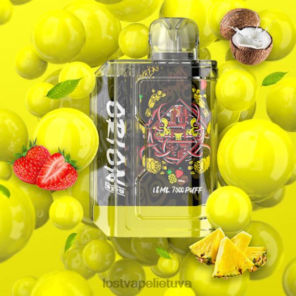 Lost Vape Pods Near Me - Lost Vape Orion baras vienkartinis | 7500 pūkų | 18 ml | 50 mg braškių pina colada 20V8880
