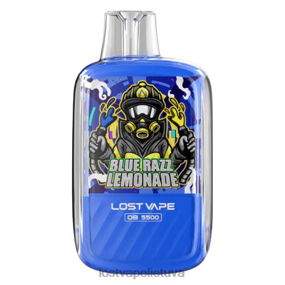 Lost Vape Vilnius - Lost Vape Orion ob5500 5500 įpurškimų 14ml 50mg vienkartiniai mėlynas razz limonadas 20V882